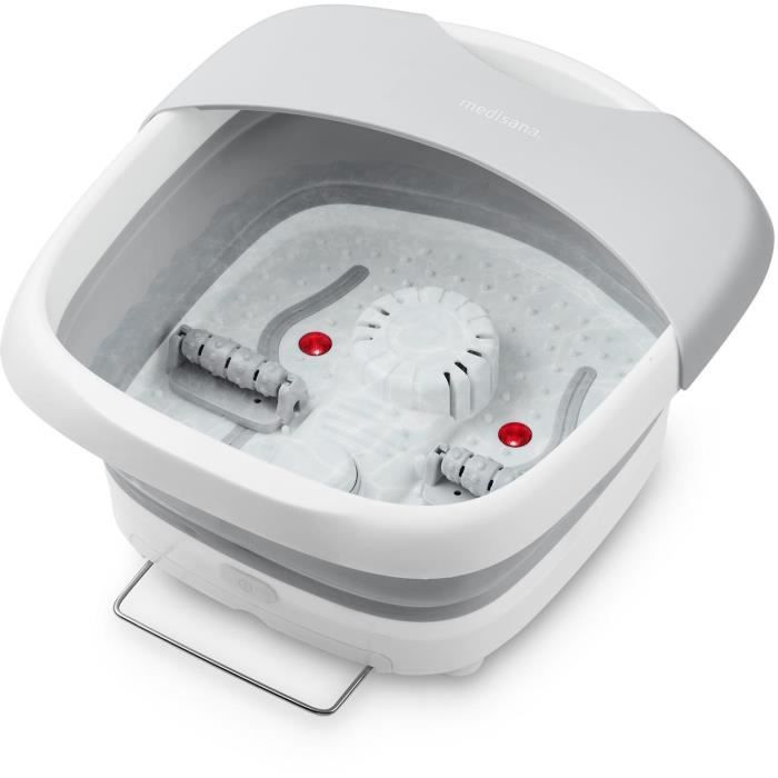 MEDISANA - FS 886 - Spa pour les pieds pliable - Chauffage rapide 45°C - 3 access interchangeables