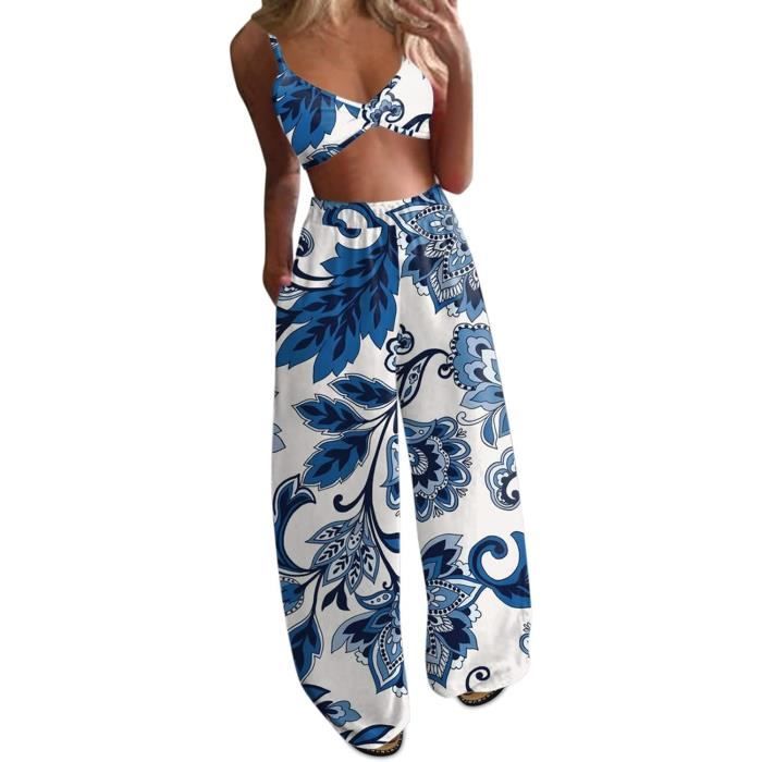 Ensemble pantalon crop top clearance