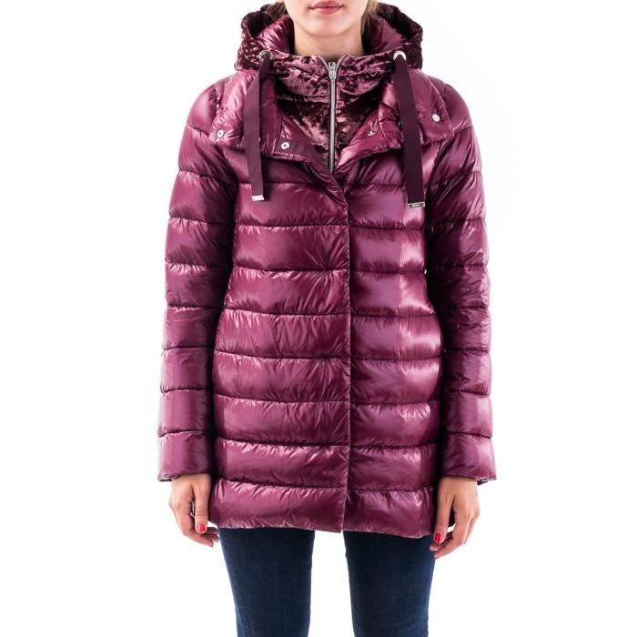 HERNO FEMME PI053DR120176850 VIOLET POLYAMIDE DOUDOUNE Violet Cdiscount Pret a Porter