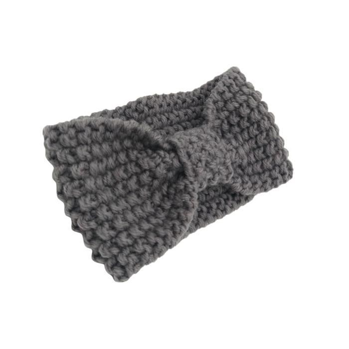Enfants Bebe Crochet Bandeau Solide Chaud Bandeau Crochet Volumineux Bandeau Gris Gris Achat Vente Bandeau Soldes Sur Cdiscount Des Le Janvier Cdiscount