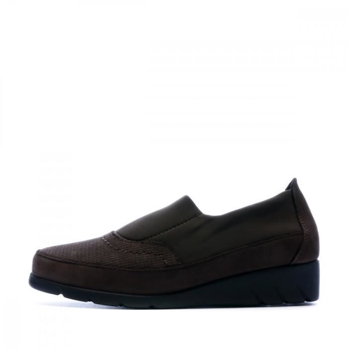 Chaussures de confort Luxat Emane Femme Marron Talon 3.5cm Brown Cdiscount Chaussures