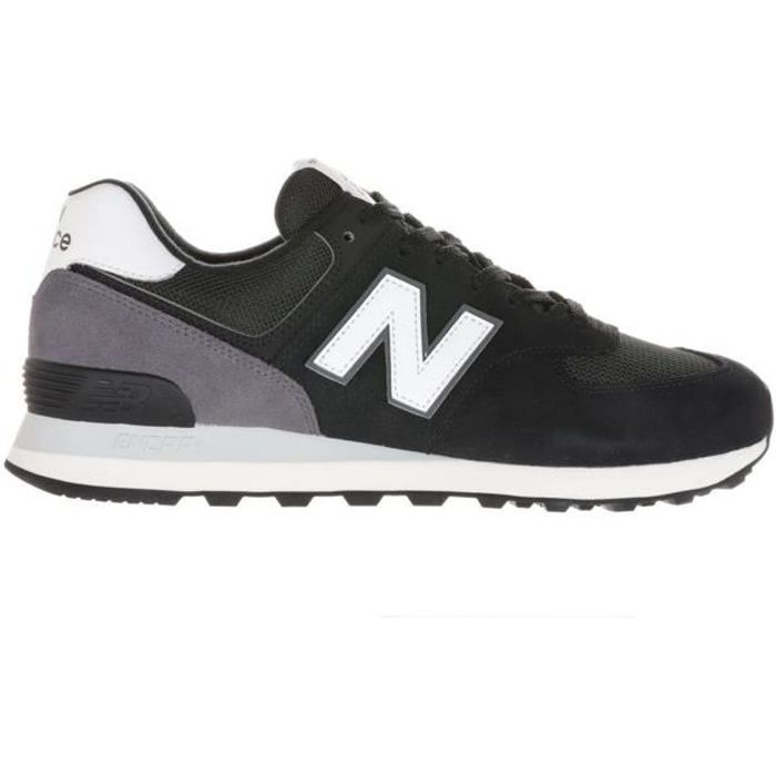 New balance 574 black reflective clearance