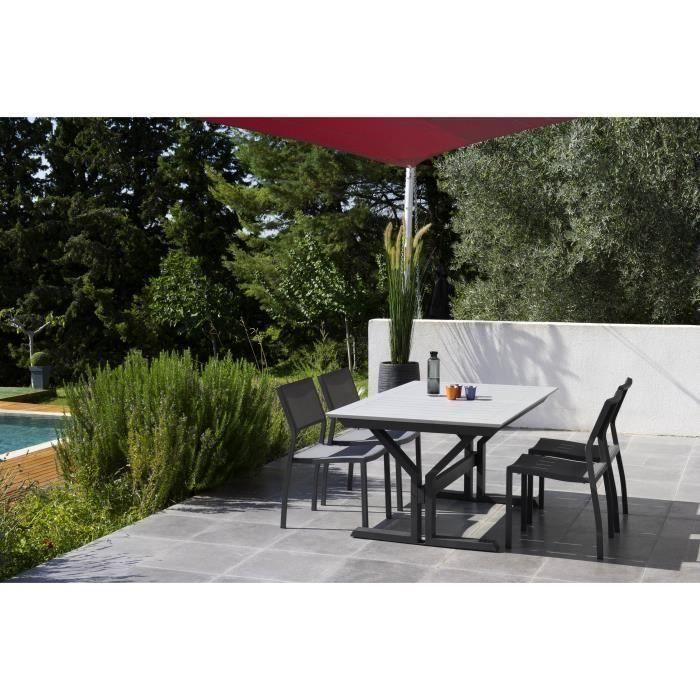 Table 8 Personnes Extensible De Jardin Avec Un Pied Centrale