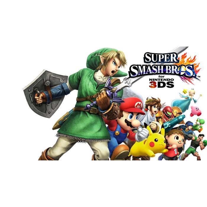 Jeu Vidéo - Nintendo - Super Smash Bros. - 3DS - Combat - 60 Fps - Pegi 7+