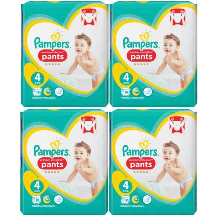 Pampers Couches Premium Protection Pants Maxi taille 4 