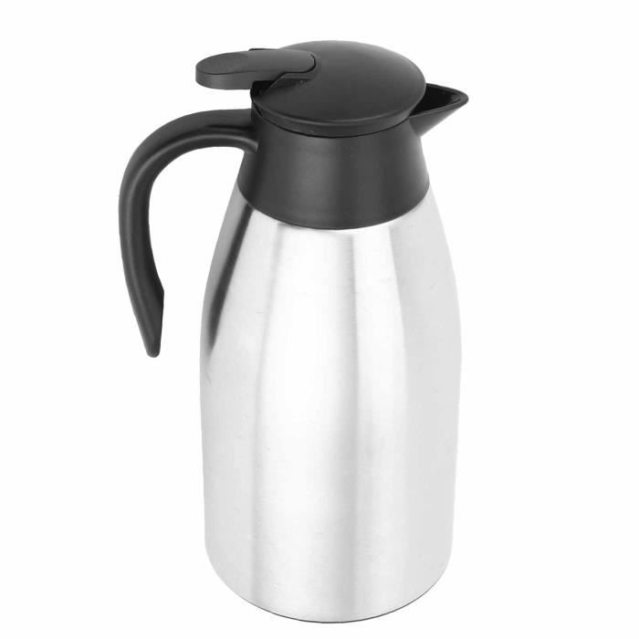 Bouilloire Isotherme 2L En Acier Inoxydable 304 - Double Paroi, Maintien Chaud 24h - Pour Café, Thé, Eau Chaude - 9