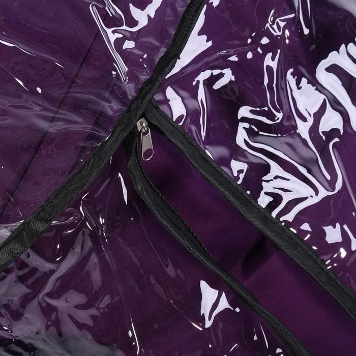 Housse de protection anti-poussière et imperméable en PEVA (1 pièce