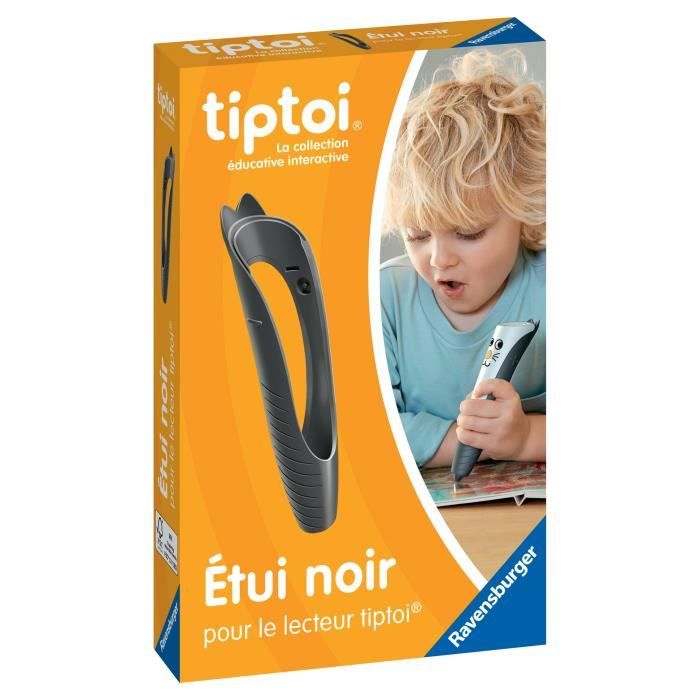 tiptoi® Etui noir, pour Lecteur tiptoi® (non inclus) 00000181, Dès 3 ans, Ravensburger