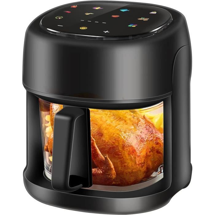 Hriteuse heteluchtfriteuse, 4,5 liter, smart airfryer met volledig Hriteuse heteluchtfriteuse, 4,5 liter, smart airfryer met volledig