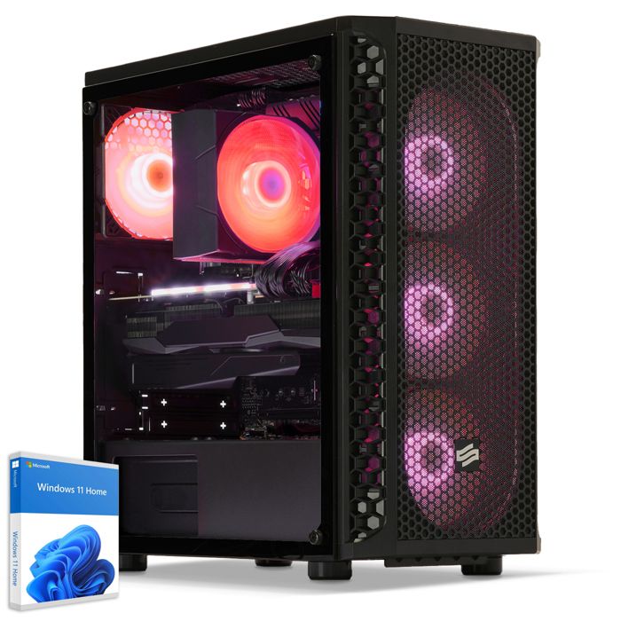 Sedatech PC Gamer Advanced Tower ATX • AMD Ryzen 5 5500 • RTX4060 • 32Go RAM • 2To SSD M.2 • Windows 11