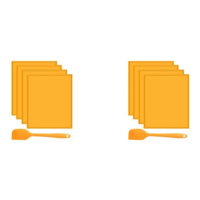 Feuilles De Déshydrateur En Silicone Pour Fruits, 4 Tapis De