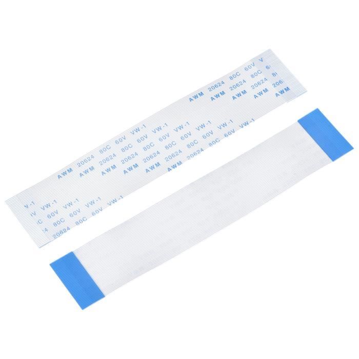 Câbles Ruban FPC/FFC 9 Broches - Pas 0.5mm, Longueur 150mm, Lot De 5, Marque Uxcell