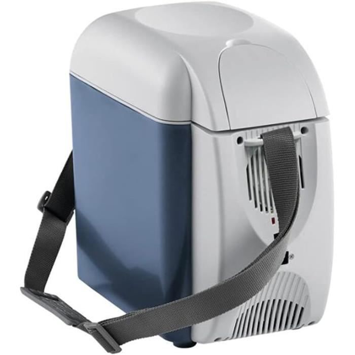 Glacière électrique 7.5L 12V - Refroidit Et Chauffe - Pour Voiture, Camping, Bateau - Silencieuse, Portable, économe