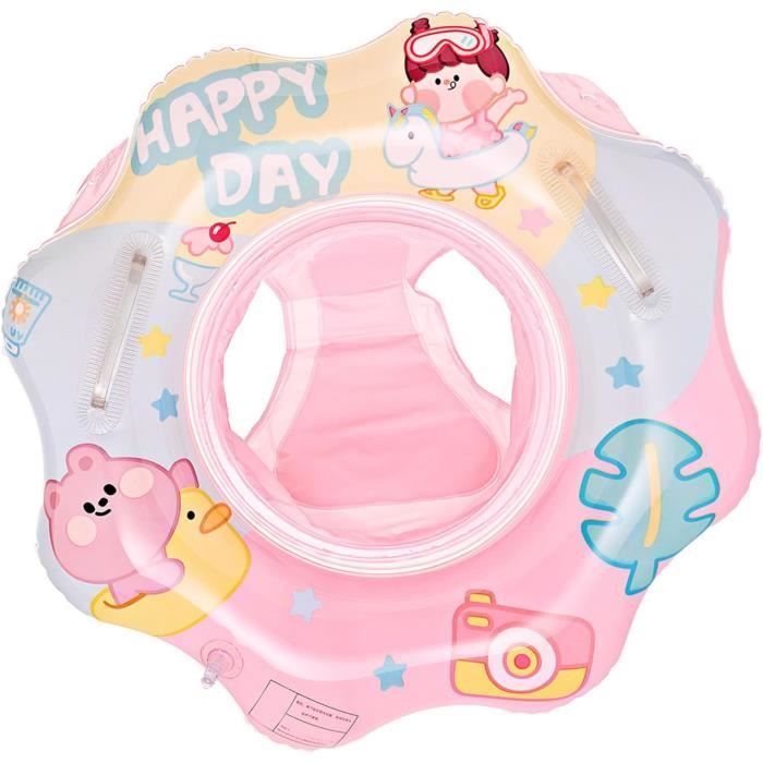 Bouée Canard Pour Bébé – 70x58x3 Cm, PVC Épais, Confortable, Sécurisée, Flotteur Piscine/Plage, Dès 0-3 Ans