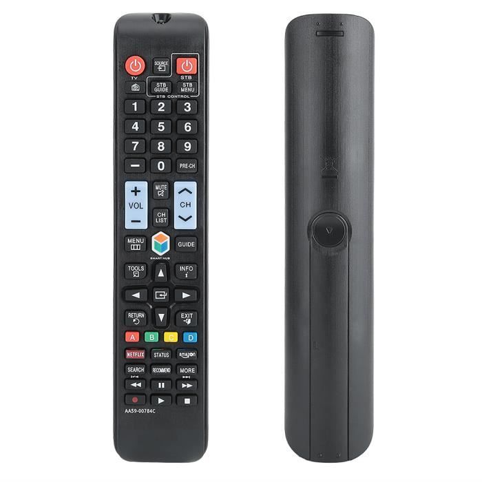 Télécommande TV à Gros Boutons Pour Personnes âgées - Fonction Apprentissage Et Recherche Automatique, Compatible Toutes Marques