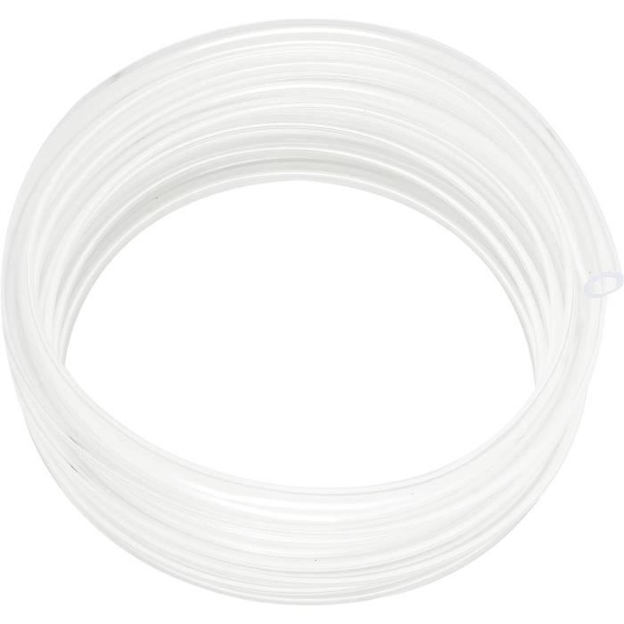 Tuyau PVC Transparent Qualité Alimentaire - 12x14mm, 1.5m - Pour Eau, Air, Aquariums, Irrigation - Flexible, Sans BPA, Résistant à La Température