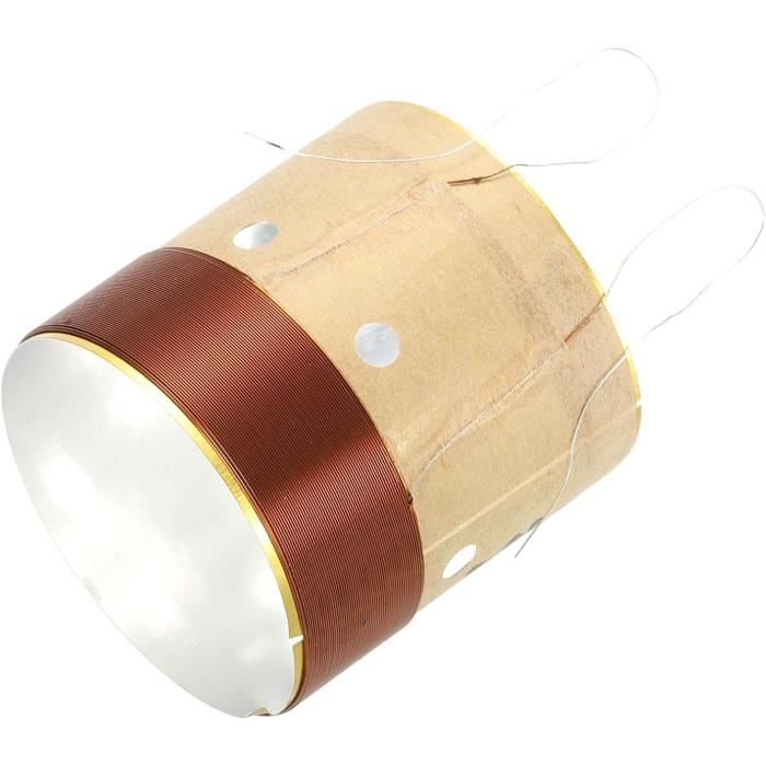 Bobine De Haut-parleur Uxcell 1.48x0.59 Pouce 2 Couches Cuivre Pour Réparation Audio