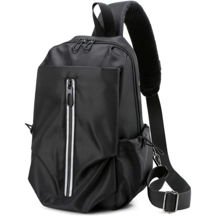 Sling Chest Crossbody Bag Sac À Bandoulière Étanche Sac De Poitrine