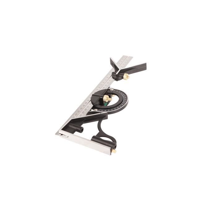 Équerre combinée en aluminium VBESTLIFE avec niveau à bulle d'angle et ...