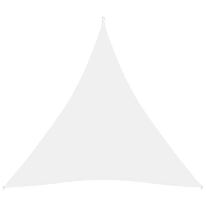 Voile de parasol - vidaXL - Triangulaire - 3x3x3 m - Tissu Oxford - Imperméable - Anti UV