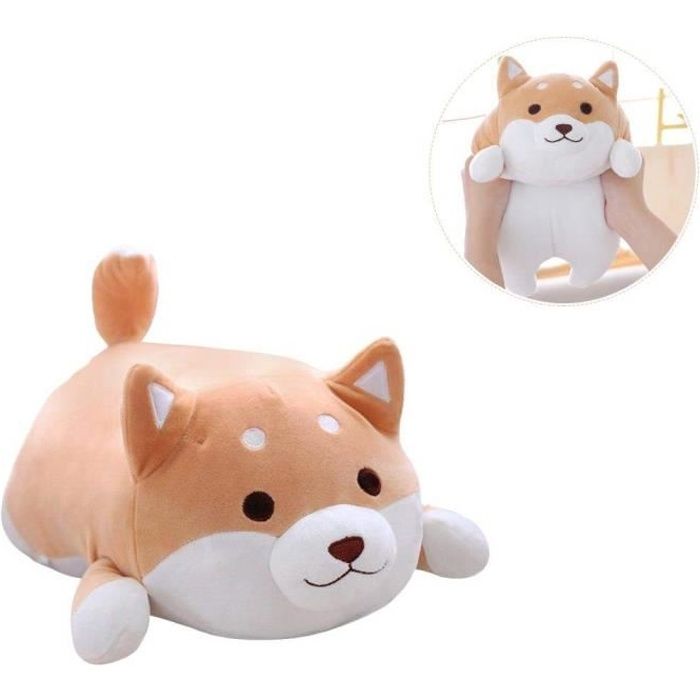 Shiba Inu En Peluche Chien Jouets Poupee 3d Animal Bebe Jouet Jouet Chiot En Forme De Sommeil Oreiller Peluche Jouets 40 Cm M16 Cdiscount Jeux Jouets