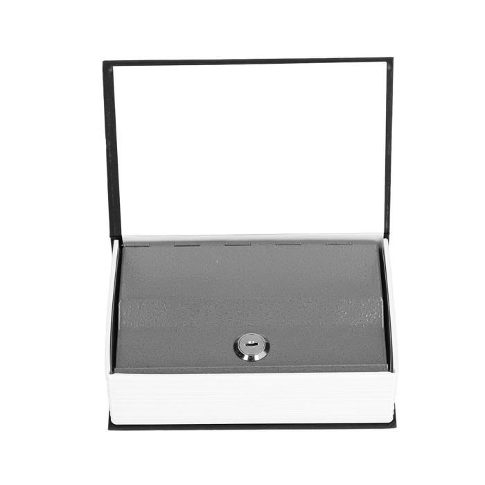 Coffre-fort Déguisé En Livre – Serrure à Combinaison, Discret, Pour Bijoux Et Clés (11,5x8 Cm)