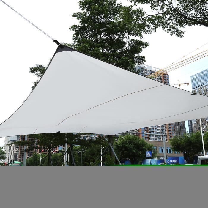 Voile D Ombrage Solide 4 5 5 M Toile Solaire Voile D Ombrage Auvent De Jardin Etanche