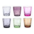 Verre à eau,Gobelet en acrylique,verres à boire en plastique coloré,verres,verrerie pour enfants - Type Transparent - 401-500ml -B-1