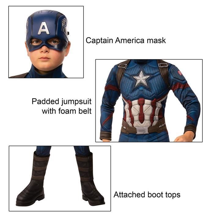 Masque Captain América luxe