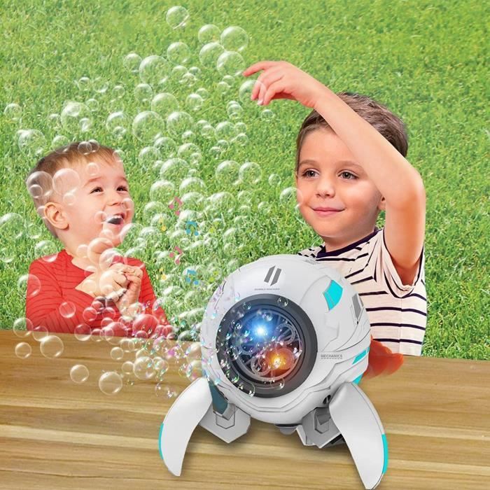 Machine À Bulle Pour Enfant Pistolet A Bulles De Savon 23 Trous
