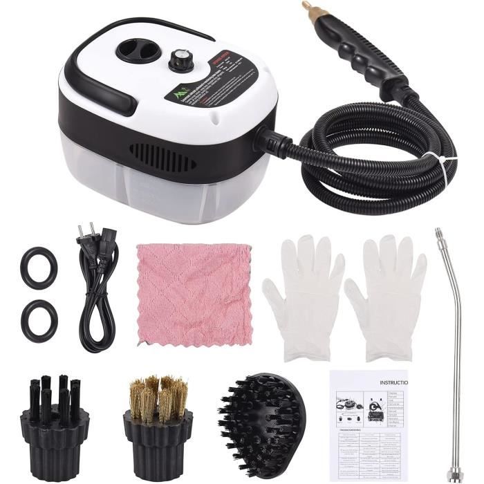 Nettoyeur Vapeur Multifonctionnel PAHTTO 2500W - Haute Température Avec Écran LCD Pour Maison Et Voiture