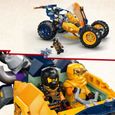 LEGO NINJAGO 71811 Le Buggy Tout-Terrain Ninja d'Arin, Set avec Dragon et 4 Minifigurines-2