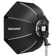 Softbox Octagonal Neewer 65cm avec Monture Support S-Type pour Canon Nikon TT560 NW561 NW562 NW565 NW62-2