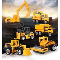 Jeu de 4 camions miniatures 1/64 en ABS - VINGVO - Jouets de