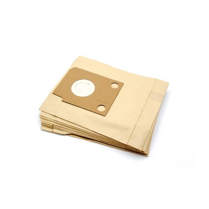 Vhbw 10x Sacs compatible avec Hoover SC 252 Alpina SC252 Compact