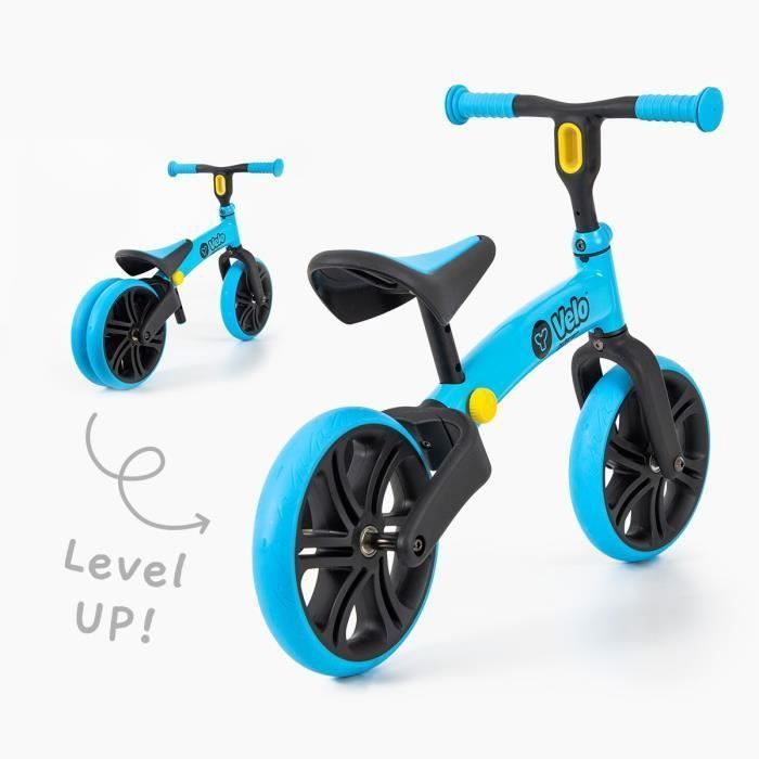 YVOLUTION Draisienne Yvelo Junior Bleu Cdiscount Jeux Jouets