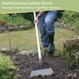 Pelle de jardin multifonctionnelle 21cm - Outils de jardinage - Grattoir de jardin - Outil pour enlever la mousse,mauvaises herbes-3