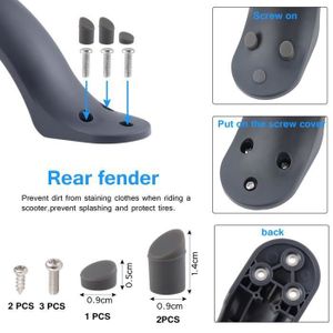 Garde-Boue Arrière Solide Pour Trottinette Électrique Wispeed T855 - Accessoire Robuste Et Durable IMobile