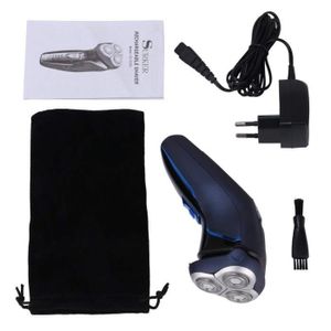 Rasoir électrique SURKER KM-774 - 3 Têtes Flottantes, Recharge USB - Pour Homme, Barbe Et Visage