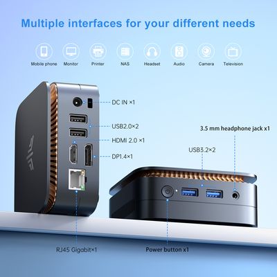 NiPoGi ミニpc E1 N97 16GB 512G NiPoGi E1 Mini PC Ιntel Alder Lake-Ν N97(bis 3,6 GHz) 16GB DDR4