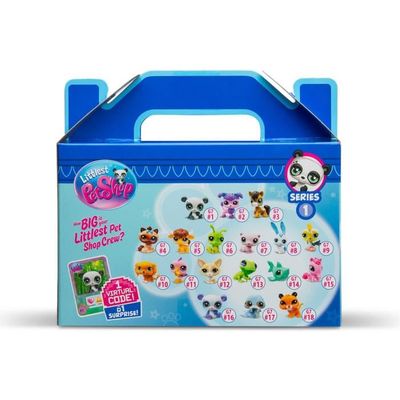 Littlest Pet Shop, LPS Wild Vibe BF00557 Lot de 3 Animaux de Compagnie à têtes Mobiles, génération 7, Animaux de Compagnie du #35 au #42, pour Enfants de 4 Ans et Plus