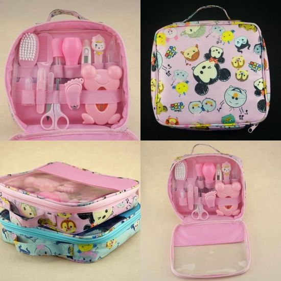 Trousse De Soin Et Sante Pour Bebe Essentiel De Toilette Rose Cdiscount Puericulture Eveil Bebe