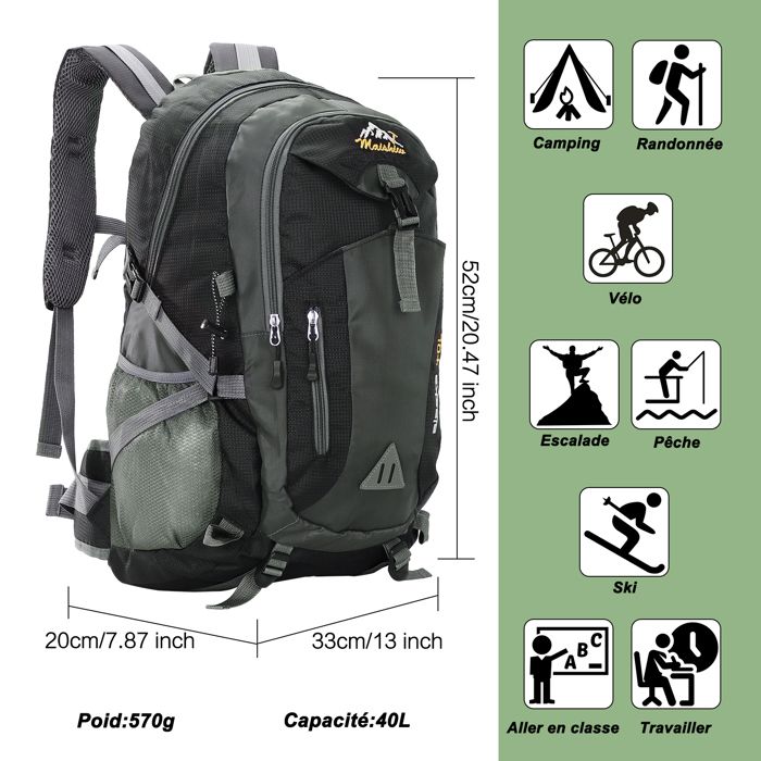 Sac de rando 40l discount