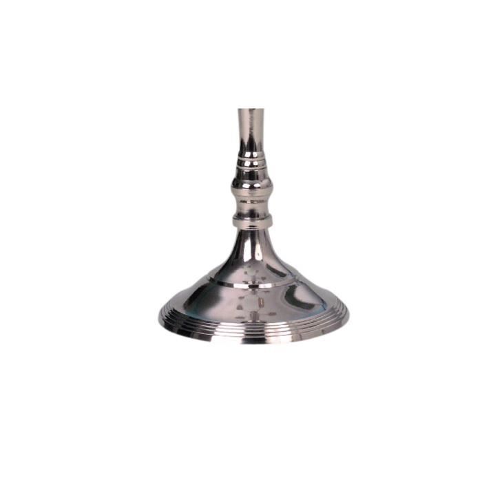 Chandelier 5 Bras Gräfenstayn - Transformable 1/3/5 Bougies - Argent, Noir, Blanc Ou Or - Hauteur 40cm