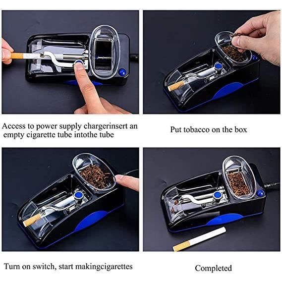 Machine lectrique automatique pour prparer  Rouler Cigarettes injecteur  Mini Fabricant de Tabac Bricolage Outil de Fumer Bleu - Cdiscount Au  quotidien