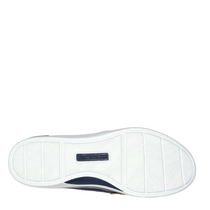 Chaussures Bateau Femmes Skechers Semelle Caoutchouc Couleur