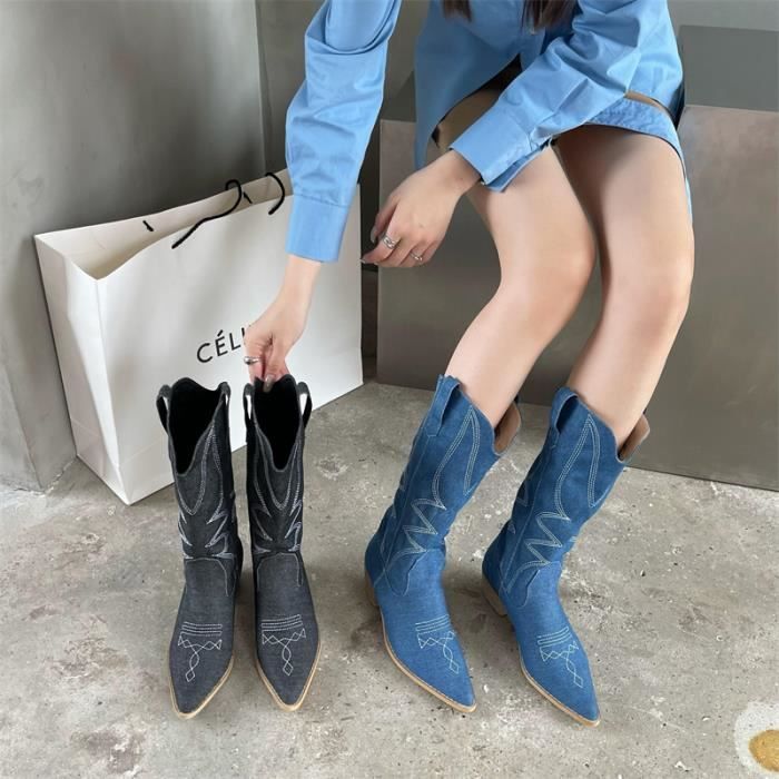 Bottes hautes sans talons top