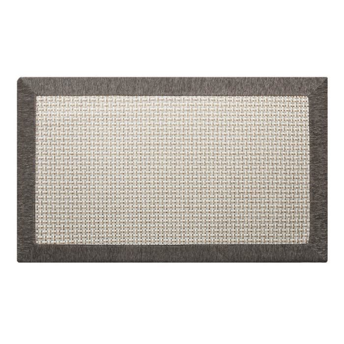 WGOO Carpet Tapis Cuisine Antidérapant Absorbant Tapis de Sol Devant Evier  Lavable,Tapis De Salle De Bains D'Épaisseur 6MM Gris Clair,Petits