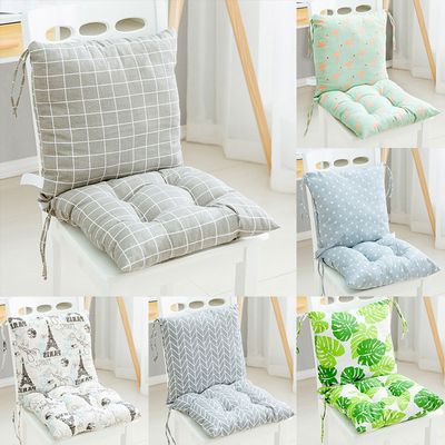 Lot De 2 Coussins De Chaise Avec Dossier 40x80cm - Coussins Jardin Extérieur