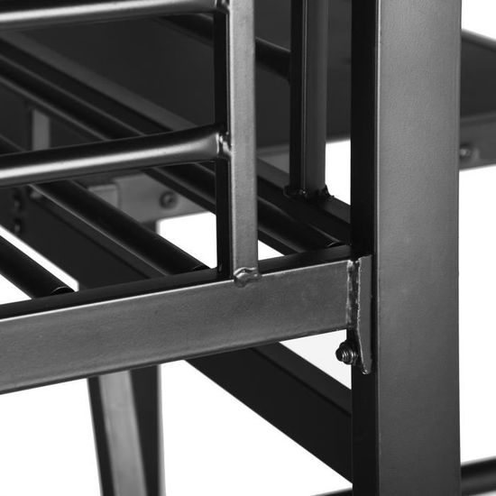 Grafik Lit Mezzanine Adulte Avec Sommier Bureau Contemporain En
